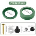 thumbnail image 2 of 2 Packs Toilet Tank to Bowl Coupling Kit,AS738756-0070A for 3IN Toilet Tank Gasket for Most Flush Valve Opening Tanks, 2 of 5