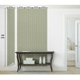 thumbnail image 6 of Ambesonne Boho Green Peel & Stick Wallpaper for Home, Irregular Dots Ethnic, 13"x100", Slate Brown and White, 6 of 6