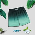 thumbnail image 2 of Edvintorg Shorts Men Gradient Swimming Trunks Men's Adult Boxer Shorts Swimming Casual Beach Pants On Clearance, 2 of 3