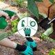 thumbnail image 2 of Herramienta de jardinería de aluminio, 21 piezas, kit de jardinería resistente a la corrosión, presente para adultos con bolsa, 2 of 5