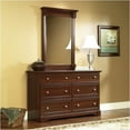 thumbnail image 4 of Bowery Hill 6 Drawer Cherry Wood Dressers with Extra Deep Drawers, 4 of 4