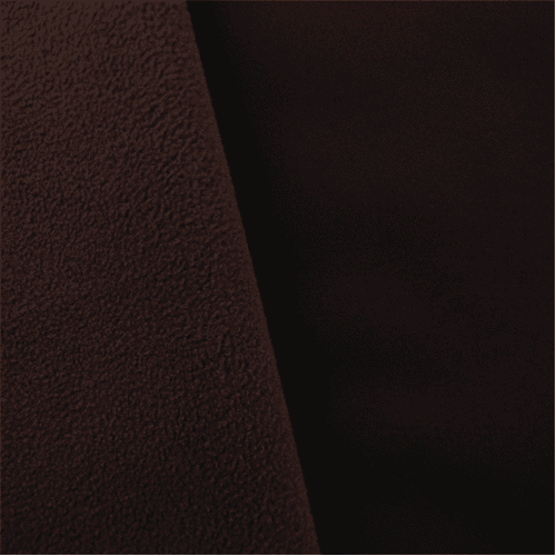 Soft Shell Fleece Chocolate Brown, Fabric By the Yard