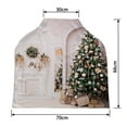 thumbnail image 2 of PKQWTM Hall Fireplace Arches Mirrors Christmas Wreath Tree Nursing Cover Baby Breastfeeding Infant Feeding Cover Baby Car Seat Cover, 2 of 2