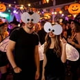 thumbnail image 2 of Halloween Fly Costume Set - Bug Wing and Mask Accessory for Party Stage & Themed Events A, 2 of 3