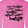 thumbnail image 4 of Inktastic Types of Sharks Long Sleeve T-Shirt, 4 of 5