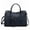 Navy, variant on MKF Collection Patricia Vegan Leather Women's Duffle Bag, Elegant Weekender Purse Handbag by Mia K - Mauve
