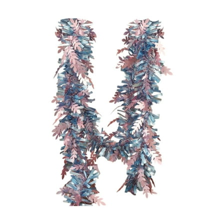 balikha Christmas Tinsel Garland Christmas Hanging Decoration 5.9 ft Glitter Shiny Holiday Hanging Garland for Birthday Wedding Party