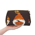 thumbnail image 4 of Rateoe Fall Gnomes for Travel Makeup Bag,Large Capacity Cosmetic Bags for Women,Waterproof Portable Pouch Open Flat Toiletry Bag Make up Organizer, 4 of 8