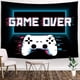 thumbnail image 2 of Tapiz decorativo para dormitorio - Game Over Controller Monitor - 200 x 150 cm grande - Papel pintado de tela - Tapiz estético de pared - Decoración panorámica, 2 of 3