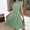 Mint Green, variant on Vacation Dresses for Women 2026 Short Sleeve Breathable Dresses for Women Plus Size Summer Workout Regular Fit Crew Neck Wedding Guest Dresses for Concert and Rave M