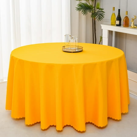 

Tablecloth in Polyester Fabric for Wedding/Banquet/Restaurant/Parties(Size Color)