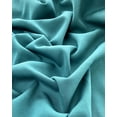 thumbnail image 6 of Minerva Polycotton Fleece Back Sweatshirt Stretch Knit Fabric Petrol - per yard, 6 of 7