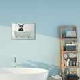 thumbnail image 2 of Stupell Industries Raccoon In A Tub Funny Animal Bathroom Drawing Paintings Gray Framed Art Print Wall Art, 16x20, by Stellar Design Studio, 2 of 8