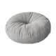 thumbnail image 4 of Cojín Redondo para Piso Adultos Niños Almohada Multifuncional Asiento Decorativo Silla Meditación Corduroy Resistente Adecuado para Relajación Lectura Gris claro, 4 of 8