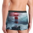 thumbnail image 5 of Naloa Lighthouse in a Stormy Sea Print Mens Underwear - Boxers for Men, Classic Briefs for Men, 5 of 9
