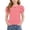 Red D, variant on Zpanxa Girls' Basic Short Puff Sleeve Round Neck T-Shirt Summer Casual Graphic T-Shirt Red A 8 Years