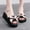 Pink, variant on RKSTN Womens Slippers Girls Bow Wedge Heel Non-slip Thick Heel Casual Slippers,Slippers for Women Indoor Outdoor