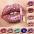 thumbnail image 1 of Diamond Glitter Liquid Lipstick Long Lasting Matte Velvet Lip Gloss zhangyuxiang LED, 1 of 2