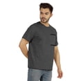 thumbnail image 2 of Inkmeso Men's Round Neck T-Shirts Casual Basic Shirts Short Sleeve Patch Pocket Tee, 2 of 7