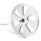 thumbnail image 4 of Inteprter Carrete en blanco fácil de instalar para reproductores de cintas de carrete a carrete Accesorios de audio de carrete vacío Sistemas de cine en casa Negro, 4 of 6