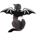 thumbnail image 1 of Disfraz de gato - Adorables y misteriosas alas de murciélago para gatos - Ropa para mascotas para perros y gatos pequeños, accesorios para disfraces de Halloween (apto para todos los gatos y perros pe, 1 of 5