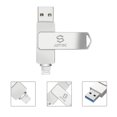 thumbnail image 4 of Apple MFi Certified 128GB iPhone Photo Stick iPhone Memory iPhone USB Storage for Photos Videos Contacts iPhone USB Flash Drive Memory for iPad External iPhone Storage iPhone Thu, 4 of 9