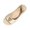 Beige, variant on Women Summer Flat Sandals Metal Leopard Head Fish Mouth Open Toe Slip On Mules for Daily Casual Beach Wear