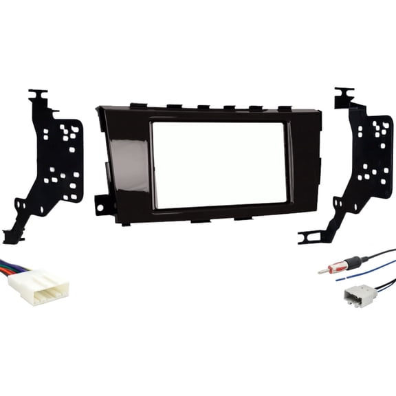Fits Nissan Altima 2012-2015 Metra Double DIN Dash Kit with Harmony Radio Harness
