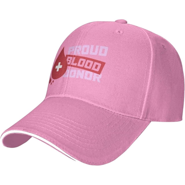 Proud Blood Donor Hat Classic Low Profile Baseball Cap Adjustable Golf Dad Hats
