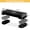 Gray, variant on BoldGear 26.5 Inch Aerobic Exercise Step Platform for Home Gym, 4” 6” 8”Adjustable Risers for Step up Fitness Workout, Stepper Step Trainer,Red