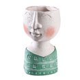 thumbnail image 1 of Florero con retrato Escultura Resina Decorativo Rostro humano Florero de maceta para oficina en casa, Tipo 2 sidaley HA002260-02B, 1 of 6