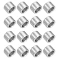 thumbnail image 1 of 16 Pcs Entretoises en Acier Inoxydable 304 15/32 Pouces OD x 5/16 Pouces ID x 5/16 Pouces Longueur(12x8x8mm) Vis Support de Bague Finition Simple Non Filetée Entretoises Rondes en Métal pour Vis M8 Boulons et Tiges, 1 of 2