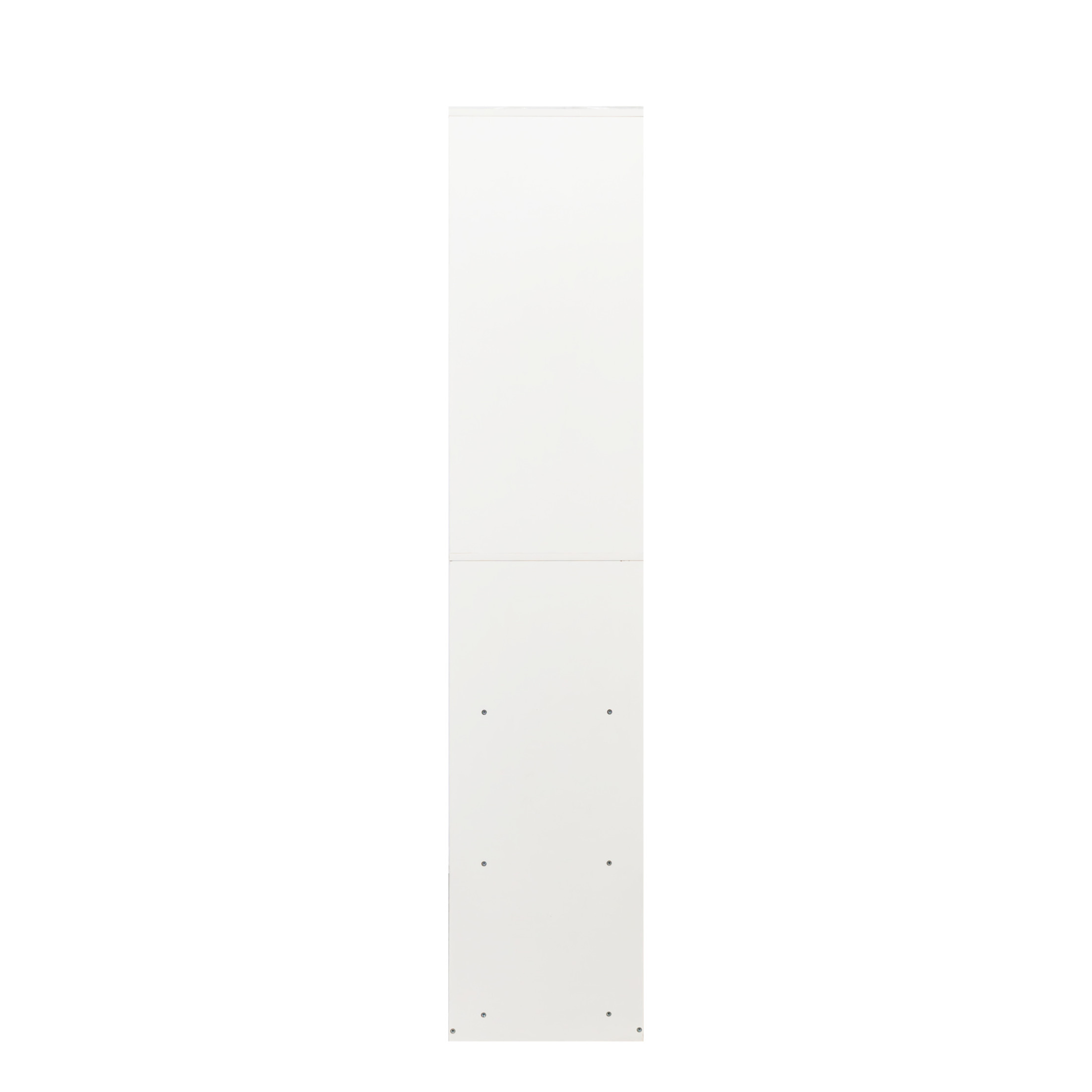 Noble House Elley 74.8" Freestanding Closet System, Open Shelves, Wooden Walk-in Closet with Hanger Rod, White