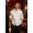 Beige, variant on Mens Floral Rose Printed Long Sleeve Dress Shirts Prom Wedding Party Button Down Shirts