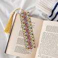 thumbnail image 4 of Kdxio Colorful Bulldog Print Metal Tassel Bookmarks,Perfect Gift for Art Lovers and Bookworms Metal Bookmarks for Women, 4 of 8