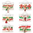thumbnail image 6 of PISONIC Christmas Bracelets Women Clay Bead Bracelet Xmas Decorations Stackable Stretch Friendship Braclets Set for Christmas Gifts Stocking Stuffers Surprise, 6 of 11
