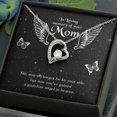 thumbnail image 3 of To Mom Remembrance Message Guardian Angel Forever Necklace w Message Card, 3 of 7