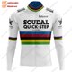 thumbnail image 3 of Bélgica Soudal Quick Step Team 2023 Chaleco cortavientos para hombre, chaqueta de ciclismo, maillot de ciclismo a prueba de viento, manga larga, maillot de ciclismo de montaña, 3 of 5