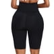 thumbnail image 1 of Faja reductora de cintura alta para mujer, acolchada, suave, levanta glúteos, muslos y caderas. Negro S, 1 of 9
