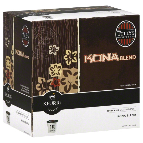 Tully's Kona Blend Kcups
