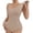 #125-Khaki, variant on Ribbed Cheeky One Piece Swimsuit for Women One Shoulder Bathing Suits High Cut Swimwear