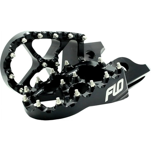 Flo Motorsports - FPEG-795-2 BLK - Pro Series Foot Pegs Black Ktm/Hus