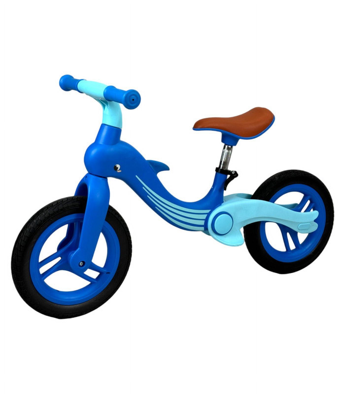 Carga Infantil Triciclo De Carga PequeÃ±o Bicicleta Sin Pedales The Baby  Shop Con Asiento Ajustable Azul