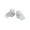 White, variant on sunsanly 1 Pair Swimming Earplugs Silicone Waterproof Non-Slip Ear Plugs Friendly to Skin Noise Reduction Ear Plugs Swim Training Equipment