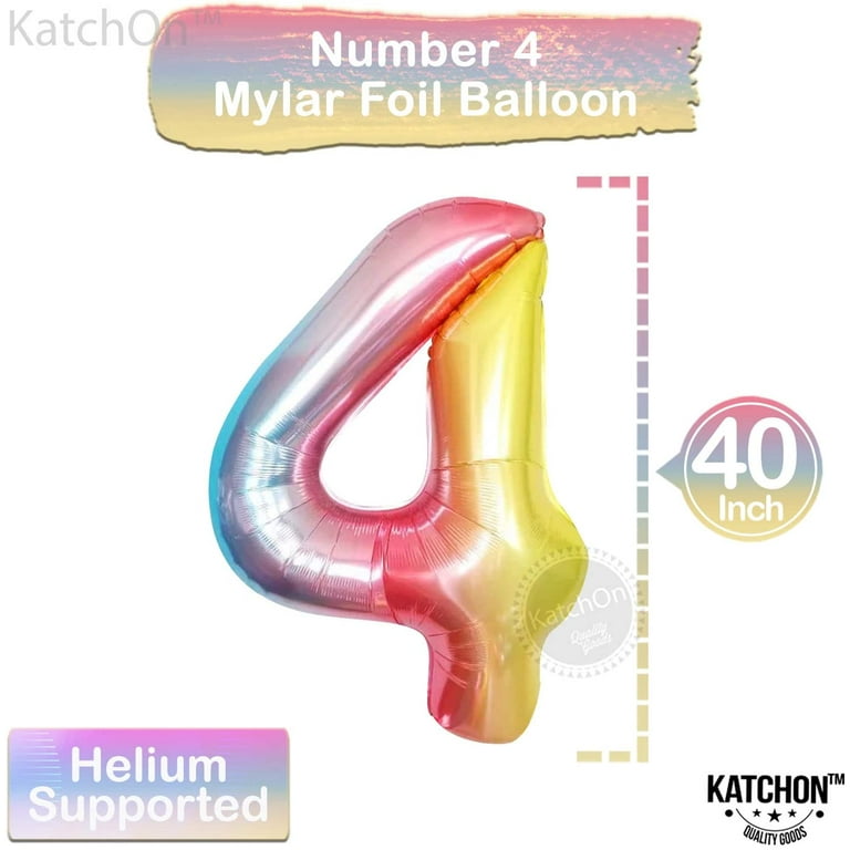  KatchOn, Rose Gold 2024 Balloons Number Set - Giant 40