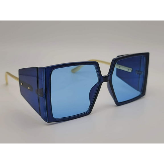 Popular Fashion Big Rectangle Women Luxury Sunglasses Vintage Shades UV400