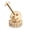 Chinese Zhongruan Music, variant on 120 Piece Ancient String Instrument 3D Wooden Puzzle Lute Music Box Mechanical Gear Transmission Craft DIY Assembly Building Set Kit for Collectors
