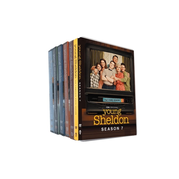 キッズ・ファミリー YOUNG SHELDON the Complete Series 1-7 Young Sheldon Seasons 1-7 The Complete Series DVD Bundle Brand New