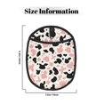 thumbnail image 2 of Multi-Functional Oven Silicone Pot Pad 7.5×9.4in Anti-Slip Heat-Insulating Pad Baking Gloves Heat-Resistant Cotton Layer 2pcs Simple Cow-Print Pattern_3, 2 of 7