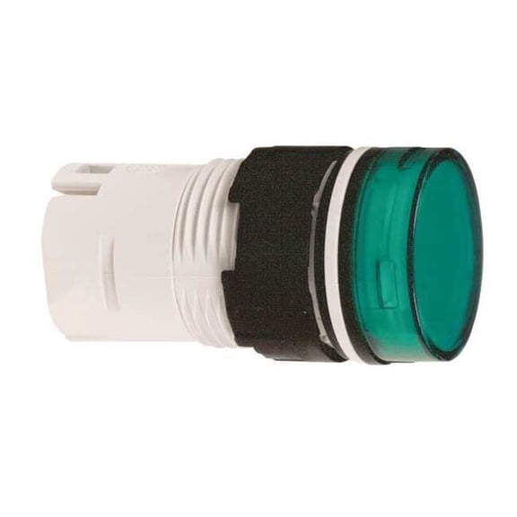 Schneider Electric Pilot Light Head,Green,LED ZB6AV3